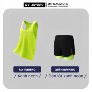 SET CHẠY BỘ ÁO TANKTOP+ QUẦN SHORT 2 LỚP(T23+T28)